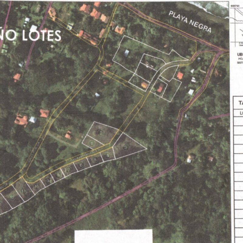 Lotes, Puerto Viejo, Limon, $60 m²
